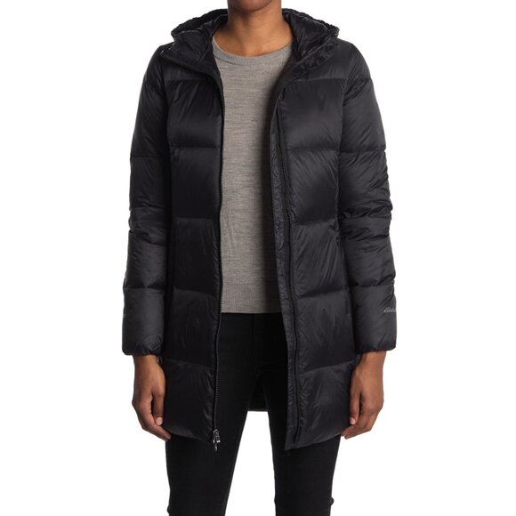 New Eddie Bauer - Luna Peak 550 FP Down Parka in Black - size XXL - Picture 6 of 12